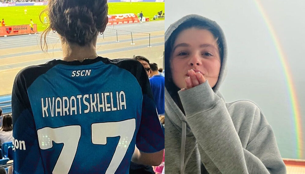 “te amo” – ხვიჩა კვარაცხელია საცოლის ფოტოებს აქვეყნებს – როგორ ედგა გვერდში მთელი სეზონის მანძილზე ნიცა კვარას