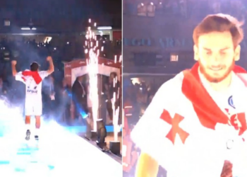 ხვიჩას საჩემპიონო გამოცხადება – ისტორიული კადრები მარადონას სახელობის სტადიონიდან