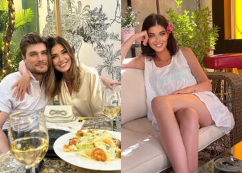 “სასწაული სილამაზე გაქვთ” – მოდელი ანნა ახვლედიანი მეუღლესთან და შვილთან ერთად გადაღებულ ფოტოებს აქვეყნებს