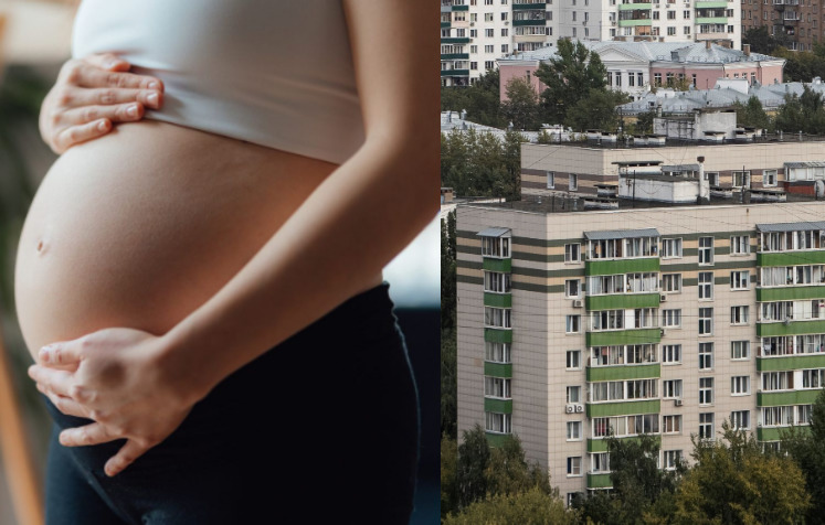 6 თვის ორსული ქალი მეექვსე სართულიდან გადახტა, რადგან სამსახურში ეჩქარებოდა