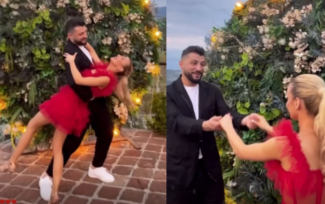 “რა კარგები ხართ” – ნახეთ გიორგი გასვიანის და მარიტას ცეკვა რუსკა ქარქაშაძის ქორწილში