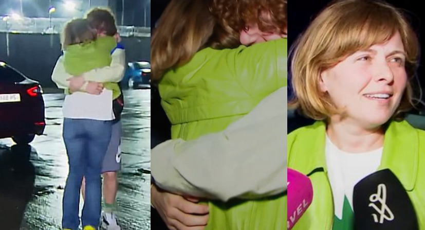 ნიკა გვარამიას ოჯახის წევრების პირველი ემოციები, როდესაც ზურაბიშვილმა შეწყალების შესახებ განაცხადა – ვიდეო