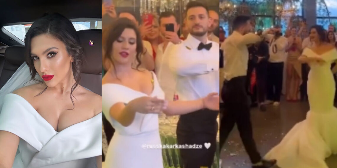 ვიდეო: რუსკა ქარქაშაძემ და მისმა რჩეულმა ქორწილში „ქართული” იცეკვეს