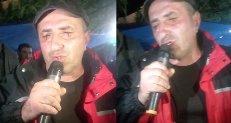 ჭიათურაში, ერთ-ერთმა მაღაროელმა, პროტესტის ნიშნად თვალები ამოიკერა – უმძიმესი ვიდეო