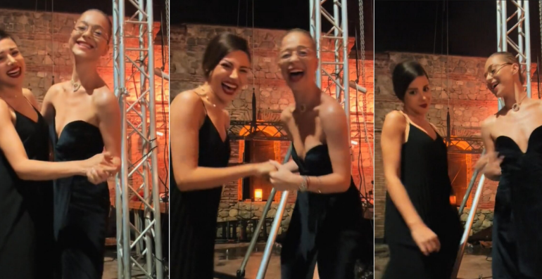 “როცა კავალერი არ გყავს” – ნახეთ ბაბის და თათას მხიარული ვალსი