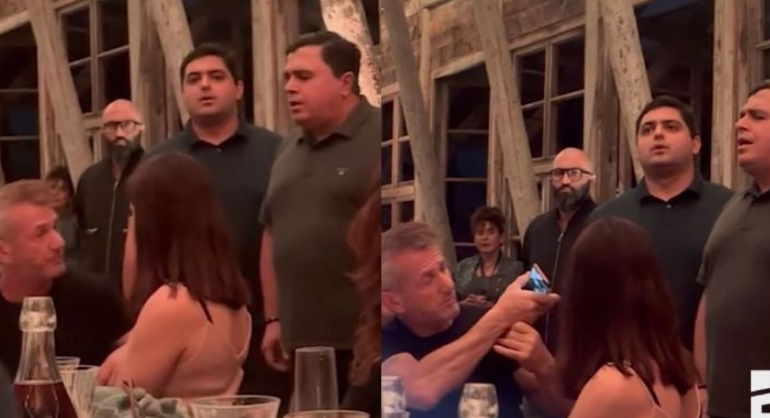 ვიდეო : შონ პენის რეაქცია გიორგი უშიკიშვილის მიერ შესრულებულ “ოროველაზე”