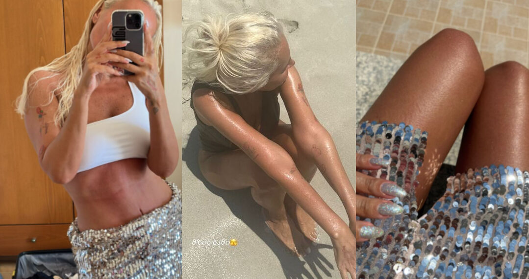 “სასწაული ხარ, გეყოფა ჩვენი გაგიჟება” – ნანუკა ჟორჟოლიანი სანაპიროდან ახალ კადრებს გვიზიარებს