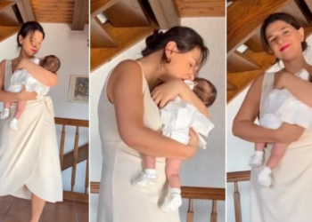 ხატია ბუნიათიშვილი შვილთან ერთად გადაღებულ უსაყვარლეს კადრებს გვიზიარებს – ვიდეო