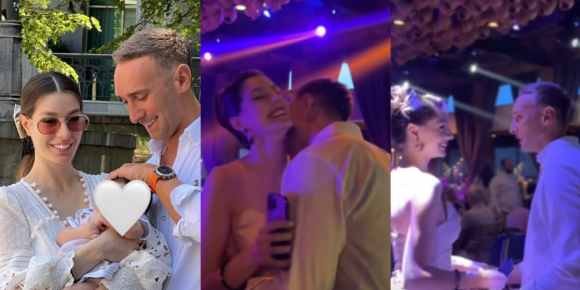 “მუდამ ასეთი ბედნიერები იყავით” – კადრები ირაკლი მაქაცარიას შვილის ნათლობიდან