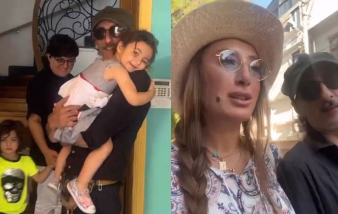 ლენუკა და გიორგი ყიფშიძეებმა კოსმოს და ლუნას ბაღში მიაკითხეს: „ბავშვობაში აყვანილი მეგონე…“ – ვიდეო