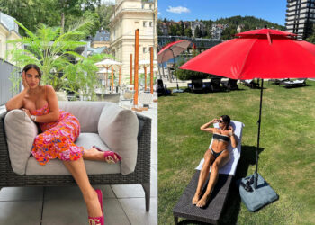 შეუდარებელი – შორენა ბეგაშვილი ჩეხეთიდან აუზზე გადაღებულ ცეცხლოვან ფოტოებს აქვეყნებს