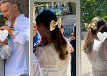 ირაკლი მაქაცარიამ და ლიზა ჩიჩუამ შვილი მონათლეს – ნახეთ ფოტოები