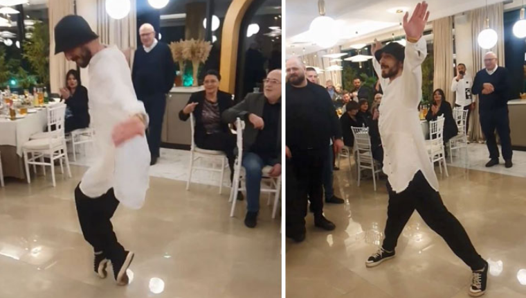 “გარე კახური” – ნახეთ მურო გაგოშიძის არაჩვეულებრივი ცეკვა გელა დონაძის სიმღერის დროს