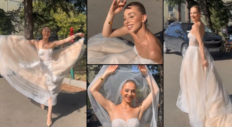 “როგორ გიხდება საქორწინო კაბა” – რა ვიდეოს აქვეყნებს ბაბი კირკიტაძე