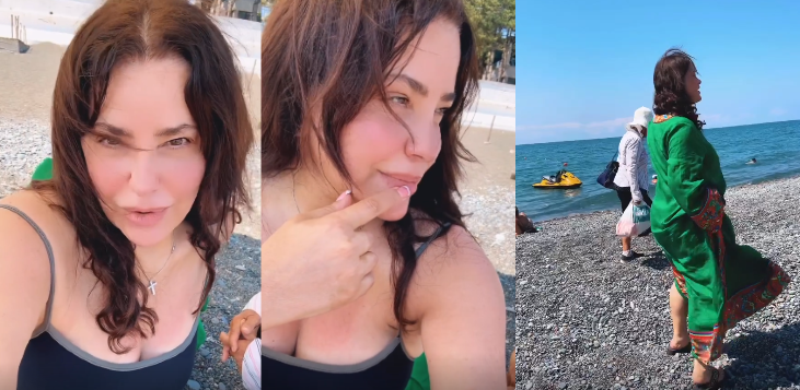 ია ფარულავა ზღვაზე მოხუც ქალბატონს სიმინდის გაყიდვაში ეხმარება – რა ვიდეოებს აქვეყნებს მსახიობი