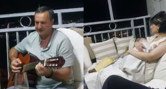 გელა დაიაური მეუღლესთან და პატარა ვაჩესთან ერთად – პოეტის ემოციურმა ნამღერმა სოციალურ ქსელში დიდი მოწონება დაიმსახურა