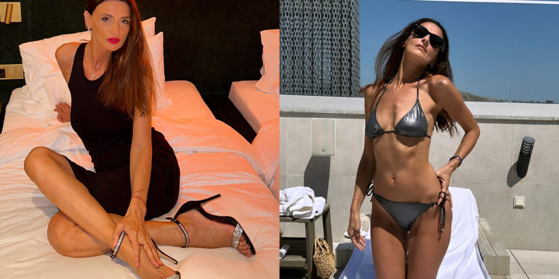 45 წლის კრისტი ყიფშიძე საუცხოო ფორმაშია – რა ფოტოებს აქვეყნებს მოდელი აუზიდან