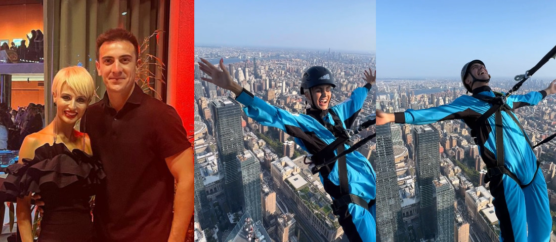 “ვაიმეე, მე შემეშინდებოდა” – ნახეთ ჯულიანას და ოთოს ვიდეო ნიუ იორკის ცათამბრჯენის 107 სართულიდან