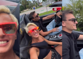 “მოგესალმებით მაიამიდან” – ნახეთ რა ვიდეოს აქვეყნებენ ოთო და ჯულიანა აშშ-დან