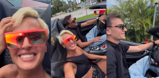 “მოგესალმებით მაიამიდან” – ნახეთ რა ვიდეოს აქვეყნებენ ოთო და ჯულიანა აშშ-დან