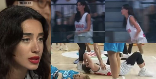 ვიდეო : თორნიკე შენგელიას მეუღლის რეაქცია, როდესაც საქართველო-სლოვენიის თამაშზე თორნიკე წაიქცა