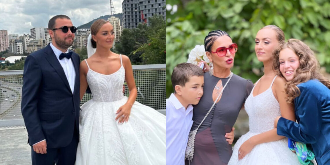 “ასეთი ლამაზი და დიდი ტორტი ნანახი არ გექნებათ” – ნახეთ ფოტოები თეა დარჩიას ქალიშვილის ქორწილიდან