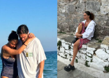 ლელა კილაძე და გიორგი ცაგარელი ზღვაზე ისვენებენ – რომანტიკული კადრები