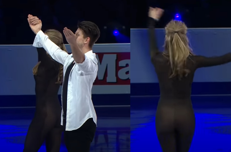 ყველაზე თამამი ჩაცმულობა – რუსი მოციგურავეების განსხვავებული წარმოდგენა ყინულზე, რომელსაც მილიონობით ნახვა აქვს