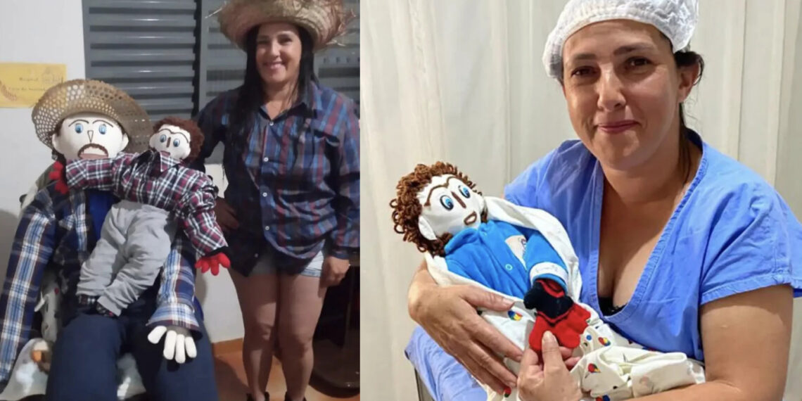 ვინ არის ქალი, რომელიც ნაჭრის თოჯინას გაჰყვა ცოლად და ახლა უკვე შვილიც ჰყავთ – ფოტოები