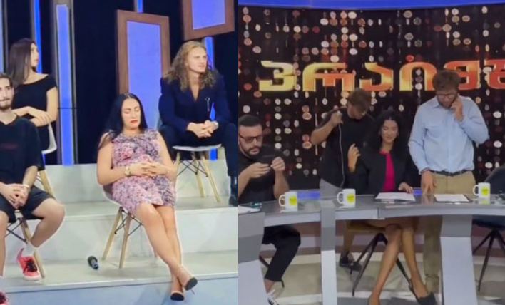 ნუცა შანშიაშვილს „პრაიმშოუს“ გადაღებაზე ჩაეძინა – რა ვიდეოს აქვეყნებს ანრი ჯოხაძე