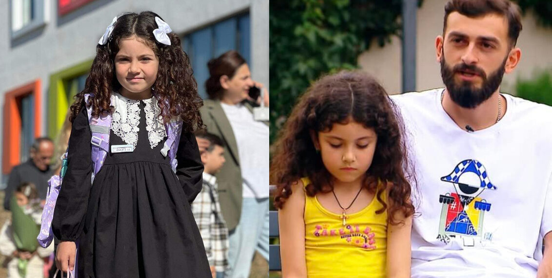 „გოგო, რომელმაც სიკვდილზე გაიმარჯვა, პირველკლასელი გამხდარა“ – პატარა მაშო, რომელიც შოვის სტიქიას ბიძასთან ერთად გადაურჩა, სკოლაში მივიდა