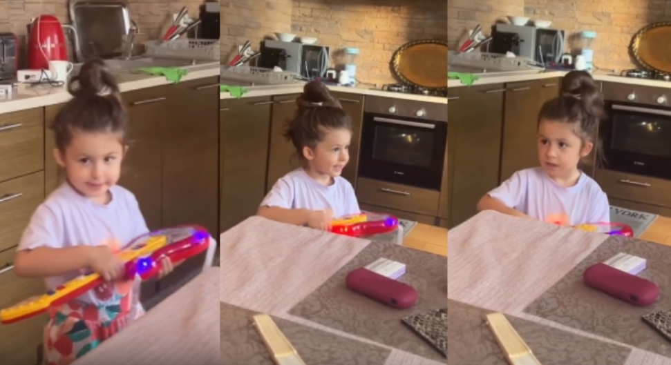 ელის მარია სააკაშვილი ინგლისურად ამღერდა – “ნიჭიერი გოგოა..” – ვიდეო