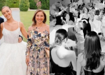 ნინო სუხიშვილის საოცარი შესრულება თეა დარჩიას შვილის, მარიამ მათიაშვილის ქორწილში – ნახეთ კადრები