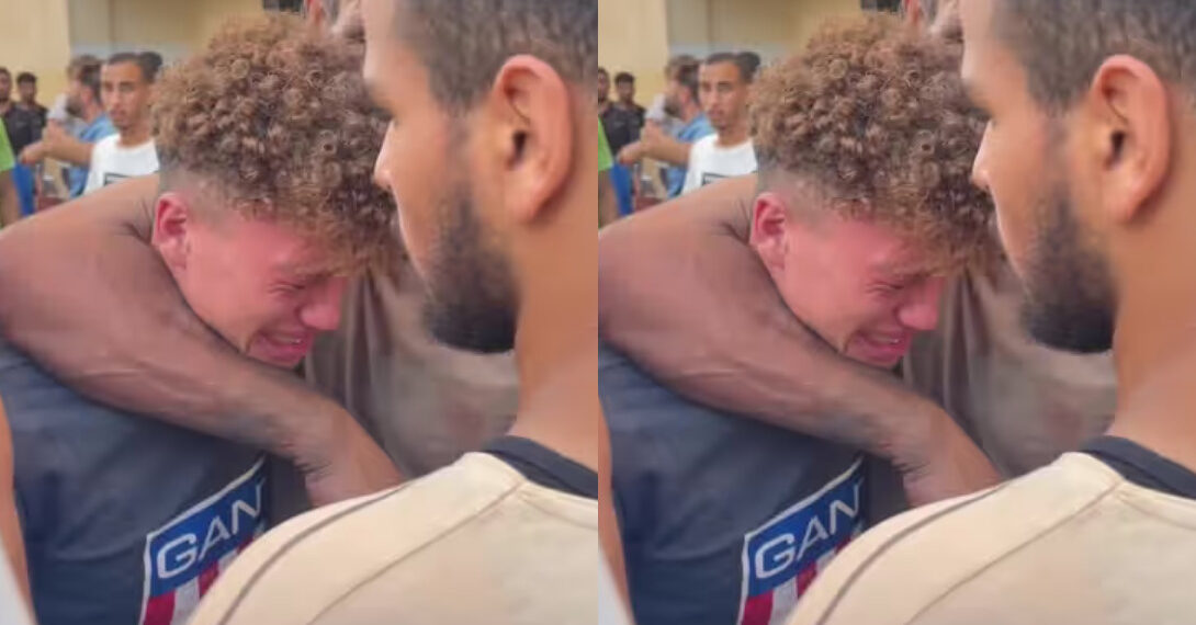 სულისშემძვრელი ვიდეო ღაზადან – ახალგაზრდა ბიჭის ემოციები, რომელმაც ოჯახის წევრები ავიაციის თავდასხმის შემდეგ დაკარგა