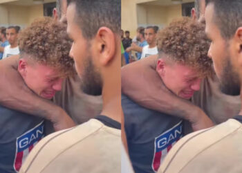 სულისშემძვრელი ვიდეო ღაზადან – ახალგაზრდა ბიჭის ემოციები, რომელმაც ოჯახის წევრები ავიაციის თავდასხმის შემდეგ დაკარგა