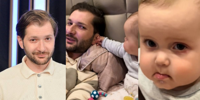 „როდესაც 7 თვის შვილთან მიქარე“ – გიორგი გაბუნია შვილთან ერთად გადაღებულ ვიდეოს აქვეყნებს