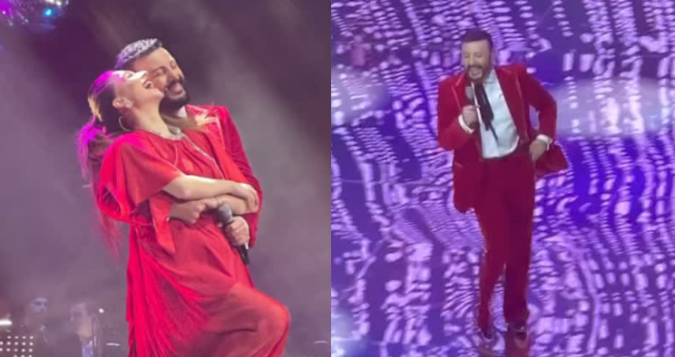 ვიდეო : ცეცხლი დაანთეს სცენაზე – ნახეთ ანრი ჯოხაძის და ბაბი კირკიტაძის ერთობლივი შესრულება რამაც ოვაციები დაიმსახურა