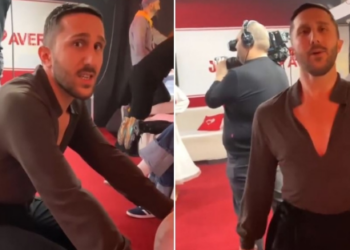 ვიდეო : “ეს სცენაზე არ შეუმჩნევია” – რა შეემთხვა თედო ბექაურს “ცეკვავენ ვარსკვლავების” კულისებში