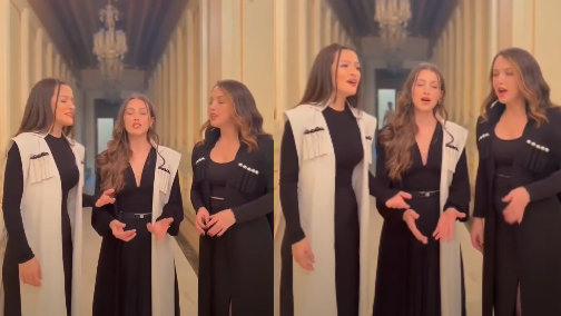 ვიდეო : “ჩემო გოგო, ციდან ჩამოფრენილო” – ნახეთ ბაიარ შაჰინის ულამაზესი შვილების საოცარი შესრულება