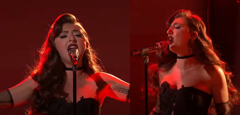 ვიდეო : დარბაზი დაინგრა! ნინი ბრეგვაძის კიდევ ერთი ფურორი ამერიკული “ვოისის” მორიგ ტურში