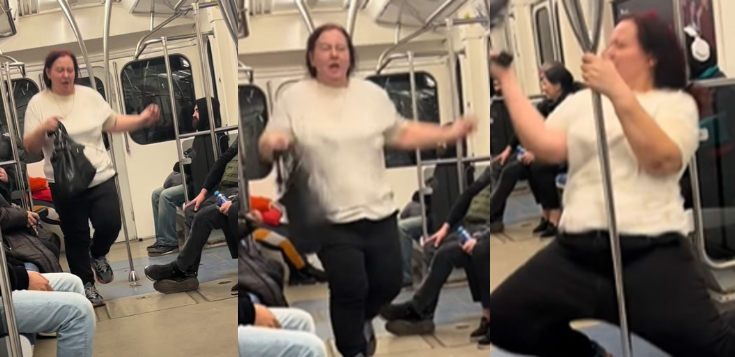 ვიდეო : “რა მხიარული ქალბატონია” – რა კადრები ვრცელდება თბილისის მეტროდან