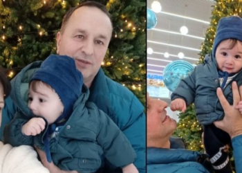 ფოტოები : “მამის ასლი” – გელა დაიაური მეუღლესთან და პატარა ვაჩესთან ერთად