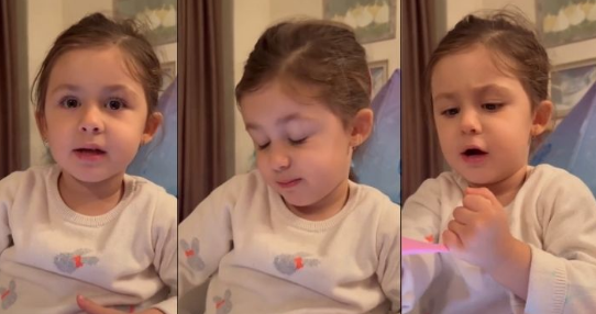 ვიდეო : “თოვლის ბაბუმ რა გინდა, რომ გაჩუქოს?” – სოფო ნიჟარაძე ელის-მარიას უსაყვარლეს ვიდეოს გვიზიარებს