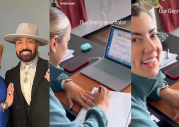 როგორ სწავლობს გოჩა ჩერტკოევის ამერიკელი რძალი ქართულს – რა ვიდეოს გვიზიარებს გოჩას ვაჟი