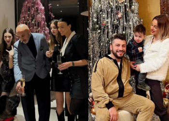 ცნობილი ქართველების საახალწლო ოჯახური ფოტოსესიები – როგორ შეხვდნენ ვარსკვლავები 2024 წელს