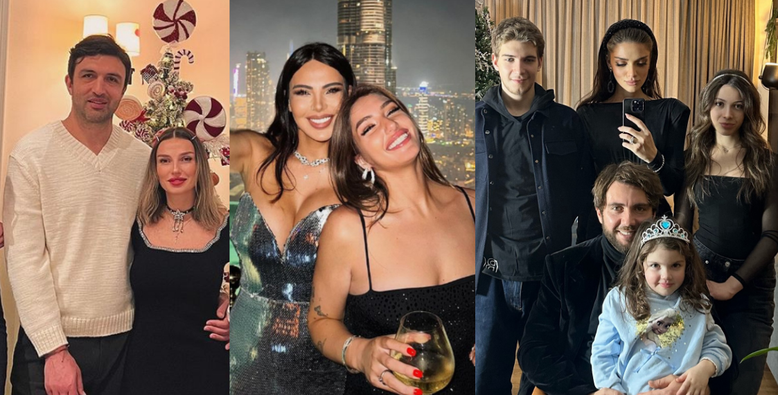 ფოტოები : დუბაი, ლონდონი, ბრაზილია – სად და როგორ შეხვნდენ ცნობილი ქართველები ახალ წელს