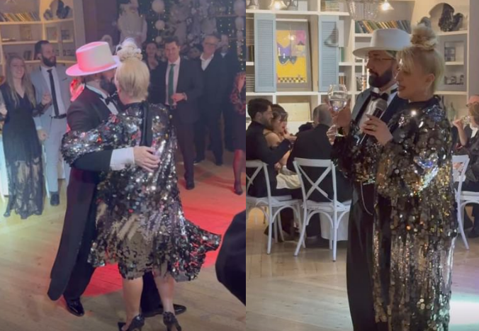 ვიდეო : ამას ხშირად ვერ ნახავთ – შვილის ქროწილში აცეკვებული გოჩა და შორენა ჩერტკოევები