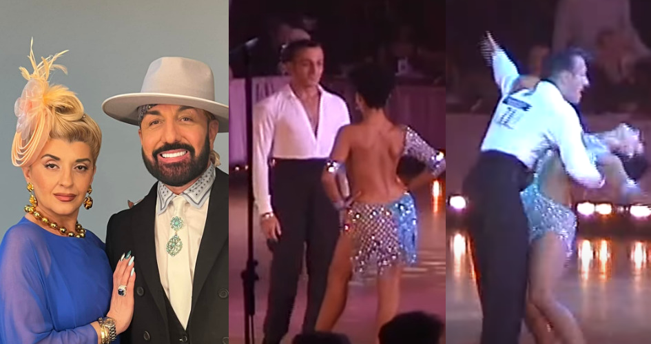 ვიდეო : “ცეცხლი დაანთეს სცენაზე” – გოჩა ჩერტკოევის და მისი მეუღლის აქამდე უცნობი “სამბა”