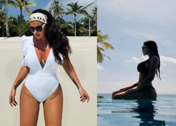 ფოტოები : “გეყოფა ჩვენი გაგიჟება” – შორენა ბეგაშვილი მალდივებიდან ცეცხლოვან კადრებს გვიზიარებს