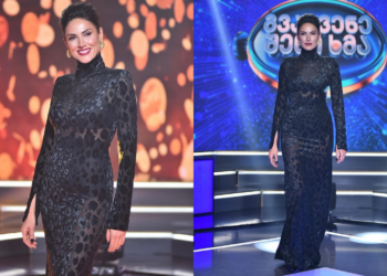 ფოტოები : “უნაკლო ქალბატონი” – თიკა ფაცაცია გამჭვირვალე შავ კაბაში გამოჩნდა და სოციალური ქსელი აალაპარაკა